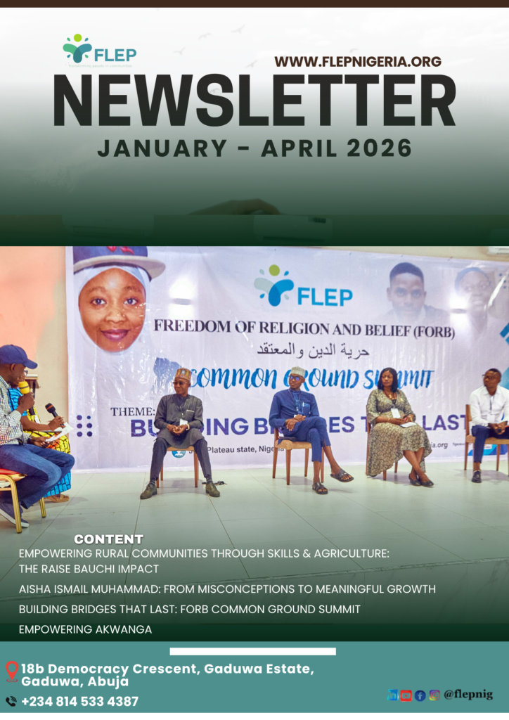NEWSLETTER : JANUARY – APRIL 2026